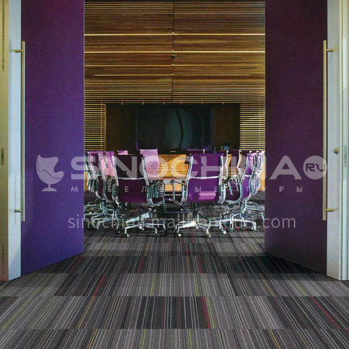 50*50cm nylon+pvc Office Carpet  22M19J